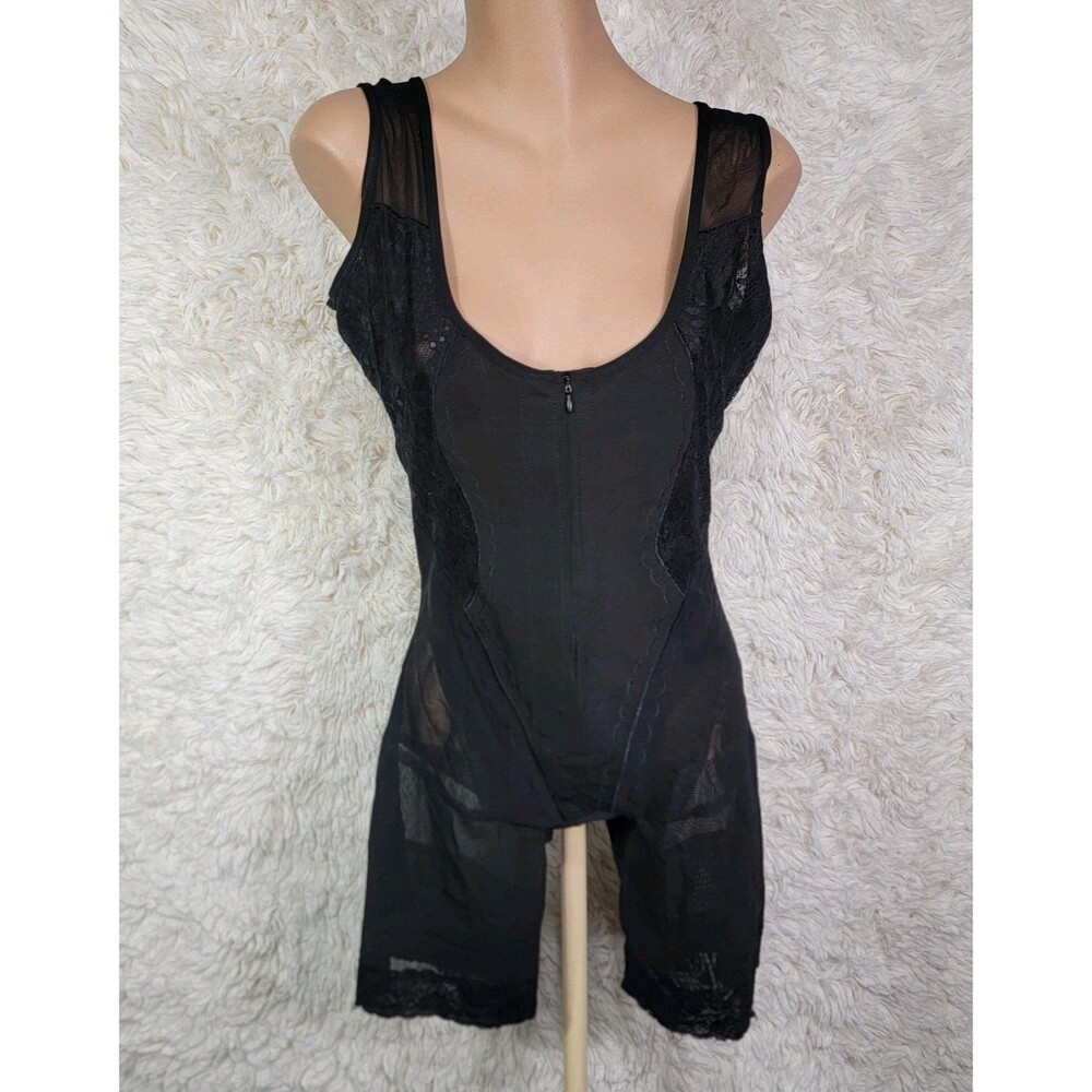 Re Define Post-Op One Piece Firm Body Shaper Size 2XL Black Tummy Control Z